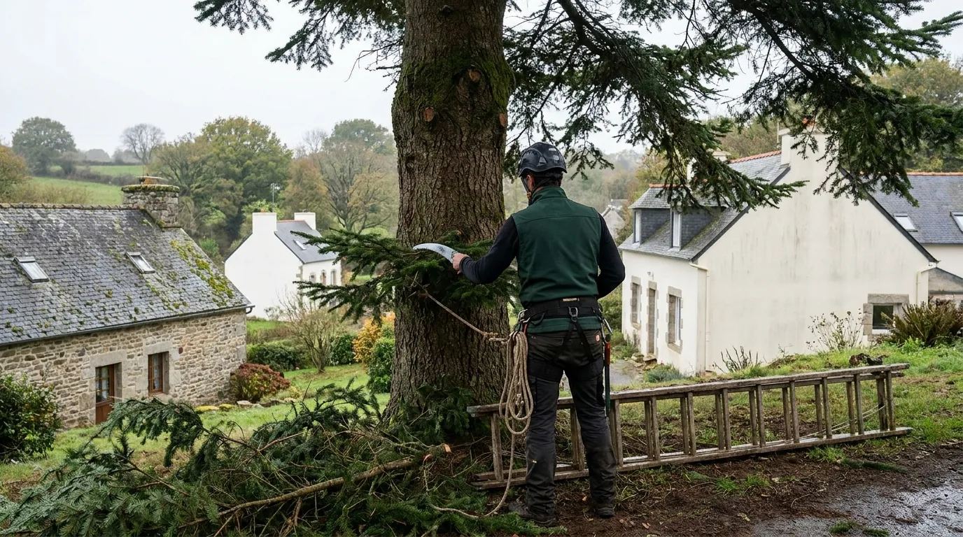 Élagage des conifères : techniques et périodes recommandées, Morbihan
