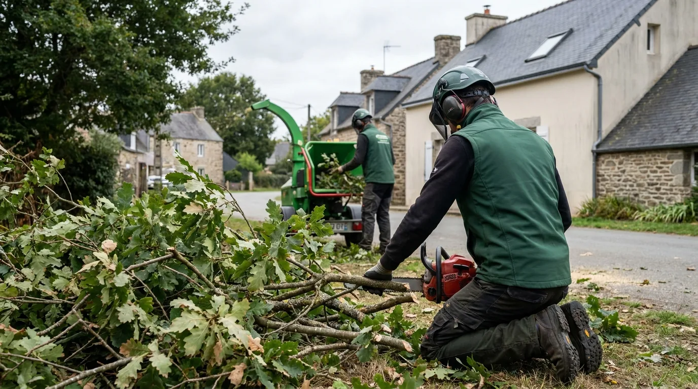 Que faire du bois après élagage ? Astuces et solutions pratiques, Morbihan